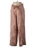 Amour Vert Solid Pink Brown Casual Pants Size S - photo 1
