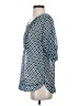 41Hawthorn 100% Polyester Blue 3/4 Sleeve Blouse Size XS - photo 5