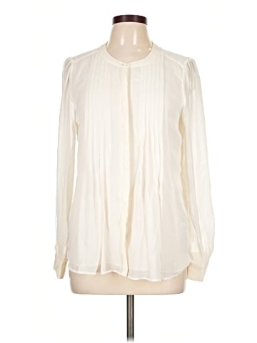 Rose + Olive Long Sleeve Blouse (view 1)