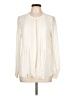 Rose + Olive 100% Polyester Ivory Long Sleeve Blouse Size L - photo 1