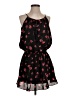 Likely 100% Polyester Floral Black Casual Dress Size 0 - photo 1