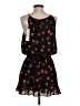 Likely 100% Polyester Floral Black Casual Dress Size 0 - photo 2