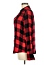 Paige 100% Viscose Plaid Red Long Sleeve Button-Down Shirt Size M - photo 5