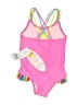 Sol Swim Hearts Pink One Piece Swimsuit 9-12 MO / 12 MO - photo 2