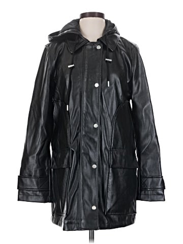 Avec Les Filles Faux Leather Jacket (view 1)