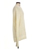 Banana Republic 100% Cotton Solid Ivory Pullover Sweater Size M - photo 4