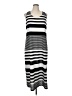 Just Love Stripes Gray Casual Dress Size 1X - photo 1