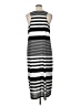 Just Love Stripes Gray Casual Dress Size 1X - photo 2