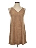 Wilfred Free Solid Tan Casual Dress Size S - photo 1