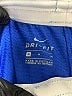 Nike 100% Polyester Color Block Blue Athletic Shorts Size M (youth) - photo 3