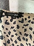 Papermoon 100% Polyester Animal Print Tan Short Sleeve Top Size XL - photo 7