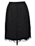 Amanda Smith Chevron-herringbone Black Formal Skirt Size 14 - photo 1