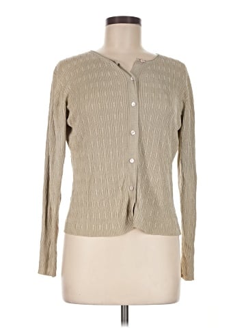 Saks Fifth Avenue Silk Cardigan (view 1)