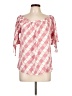 Harve Benard 100% Rayon Pink 3/4 Sleeve Blouse Size L - photo 1
