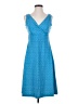 Eddie Bauer Blue Casual Dress Size S - photo 1