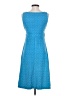Eddie Bauer Blue Casual Dress Size S - photo 2