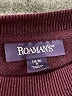 Roaman's Burgundy Pullover Sweater Size 14 (M) - photo 7