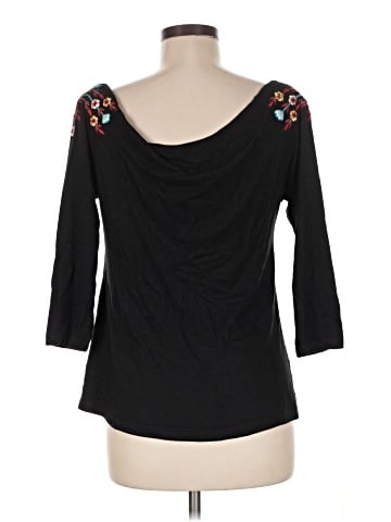 Soft Surroundings 3/4 Sleeve Top (view 2)