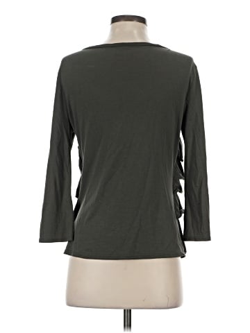 Garnet Hill 3/4 Sleeve Blouse (view 2)