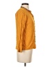 Tinsels Orange Long Sleeve Button-Down Shirt Size 0 - photo 4