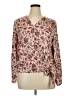 One World Pink Long Sleeve Blouse Size 1X - photo 1