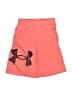 Under Armour 100% Polyester Graphic Orange Athletic Shorts Size S (youth) - photo 1