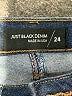 Just Black Blue Jeans Size 24 waist - photo 7