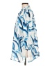 Chico's Print Blue 3/4 Sleeve Blouse Size Lg (2) - photo 5