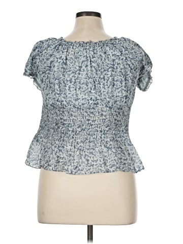 Lauren Jeans Co. Short Sleeve Blouse (view 2)