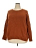 Vince Camuto Solid Brown Pullover Sweater Size 2X - photo 1