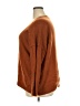 Vince Camuto Solid Brown Pullover Sweater Size 2X - photo 5