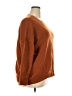 Vince Camuto Solid Brown Pullover Sweater Size 2X - photo 4