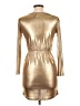 ASOS Metallic Gold Cocktail Dress Size 6 - photo 2