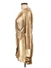ASOS Metallic Gold Cocktail Dress Size 6 - photo 5