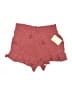 Bebop 100% Rayon Hearts Red Shorts Size XL - photo 1