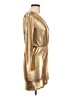 ASOS Metallic Gold Cocktail Dress Size 6 - photo 4
