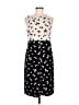 Ann Taylor Graphic Black Casual Dress Size 8 - photo 1