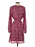 Aqua 100% Polyester Purple Casual Dress Size XS - photo 2