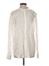 Theory 100% Linen Ivory Long Sleeve Button-Down Shirt Size S - photo 1