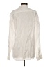 Theory 100% Linen Ivory Long Sleeve Button-Down Shirt Size S - photo 2