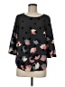Boden 100% Polyester Black 3/4 Sleeve Blouse Size 6 - photo 1