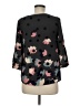Boden 100% Polyester Black 3/4 Sleeve Blouse Size 6 - photo 2