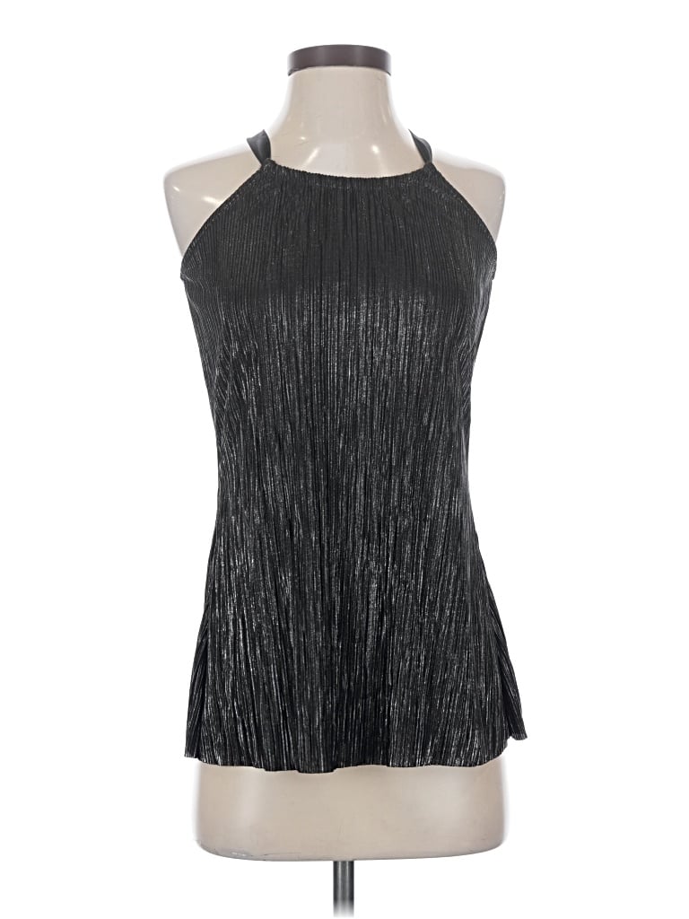 Pre-owned Outback Red Tank Top Black Halter Neckline Tops