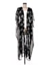 Lane Bryant 100% Polyester Black Kimono One size - photo 1