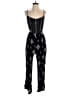 As U Wish Paisley Black Jumpsuit Size M - photo 1
