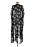Lane Bryant 100% Polyester Black Kimono One size - photo 2