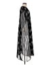 Lane Bryant 100% Polyester Black Kimono One size - photo 4