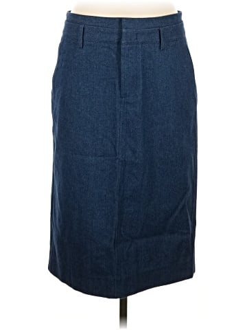 Vince. Denim Skirt (view 1)