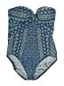 Miraclesuit Paisley Blue One Piece Swimsuit Size 2X (estimated) - photo 1