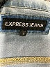 Express Jeans Blue Denim Jacket Size S - photo 6